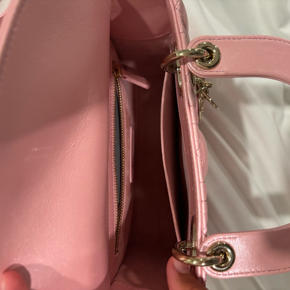 Small iridescent pink lady Dior - Picture 6 of 8